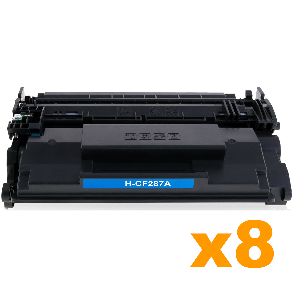 8 x Compatible HP CF287A 87A Black Toner Cartridge