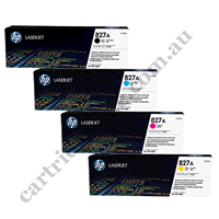 A Set Genuine HP CF300A - CF303A Toner Cartridges B/C/M/Y