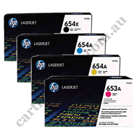 A Set Genuine HP CF330X CF331A-CF333A Toner Cartridges B/C/M/Y