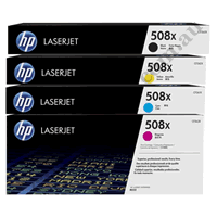 A Set Genuine HP CF360X-CF363X Toner Cartridges B/C/M/Y