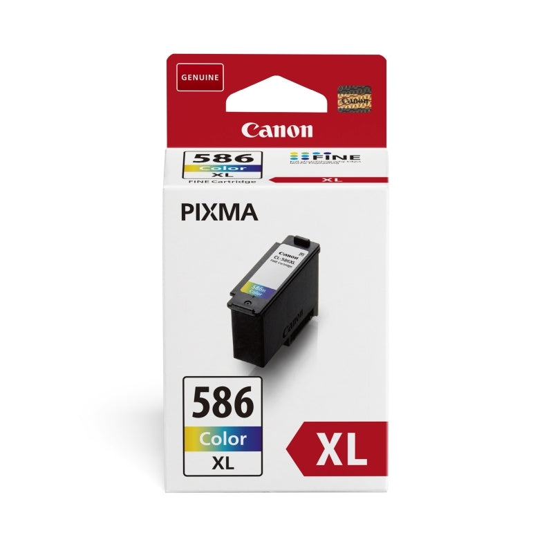 Genuine Canon CL586XL High Yield Colour Ink Cartridge