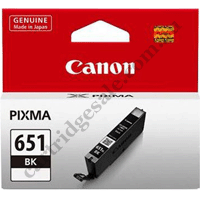 Genuine Canon CLI651BK Black Ink Cartridge