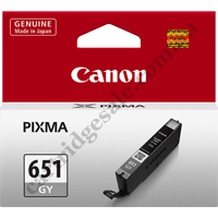 Genuine Canon CLI651GY Grey Ink Cartridge