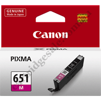 Genuine Canon CLI651M Magenta Ink Cartridge