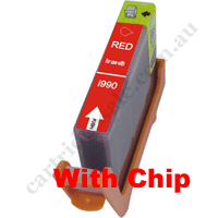 Compatible Canon CLI8R Red Ink Cartridge (With Chip)