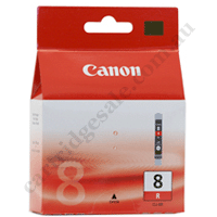 Genuine Canon CLI8R Red Ink Cartridge