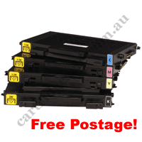 A Set Compatible Toner Cartridges for Samsung CLP500D7K/5C/M/Y