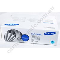 Genuine Samsung CLPC600A Cyan Toner Cartridge
