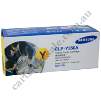 Genuine Samsung CLPY350A Yellow Toner Cartridge