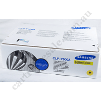 Genuine Samsung CLPY600A Yellow Toner Cartridge