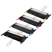 A Full Set Compatible Toner Cartridges for Samsung CLT407S (K/C/