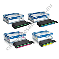 A Set Genuine Samsung CLT508L Combo Pack B/C/M/Y