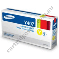 Genuine Samsung CLTY407S Yellow Toner Cartridge