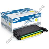 Genuine Samsung CLTY508L Yellow Toner Cartridge