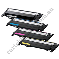 A Full Set Compatible Toner Cartridges for Samsung CLT406S (K/C/