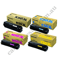 A Set Genuine Samsung CLT503L Combo Pack B/C/M/Y