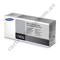 Genuine Samsung CLTK406S Black Toner Cartridge