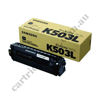 Genuine Samsung CLTK503L Black Toner Cartridge