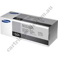 Genuine Samsung CLTK504S Black Toner Cartridge