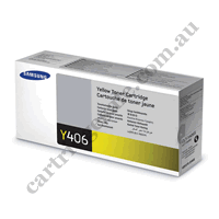 Genuine Samsung CLTY406S Yellow Toner Cartridge