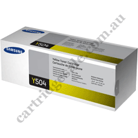 Genuine Samsung CLTY504S Yellow Toner Cartridge