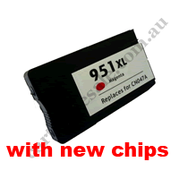Compatible HP 951XL (CN047AA) Magenta Ink Cartridge New Chip