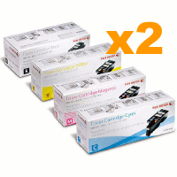 2 Sets Genuine Xerox CT201591-594 Toner Cartridge BCMY