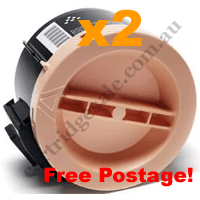 2 x Compatible Xerox CT201610 Black Toner Cartridge High Yield