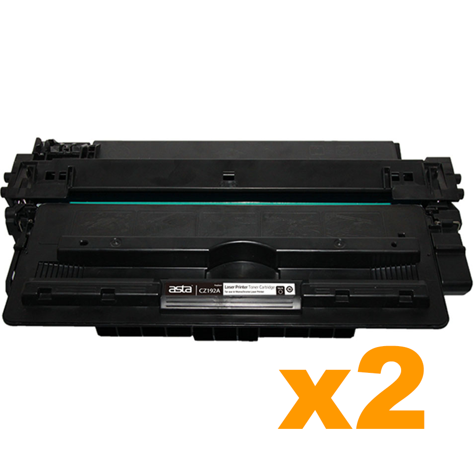 2 x Compatible HP 93A Black CZ192A Toner Cartridges