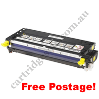 High Yield Compatible Dell 3110cn Yellow Toner Cartridge