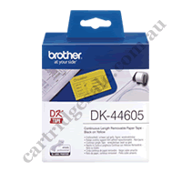 Genuine Brother DK44605 Yellow Label Roll 62mm x 30.48m