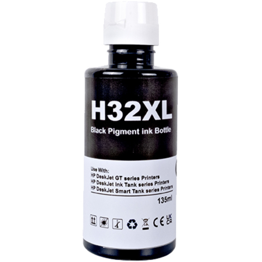 Compatible HP 32XL (1VV24AA) Black Ink Bottle