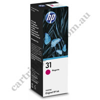 Genuine HP 31 (1VU27AA) Magenta Ink Bottle