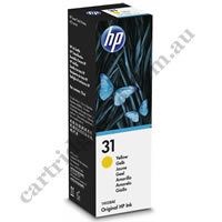 Genuine HP 31 (1VU28AA) Yellow Ink Bottle
