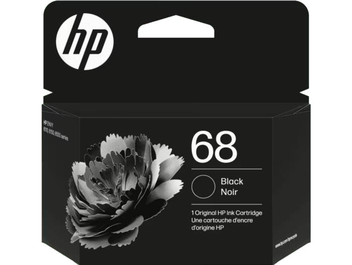 Genuine HP 68 Black Ink Cartridge 7FP21TA