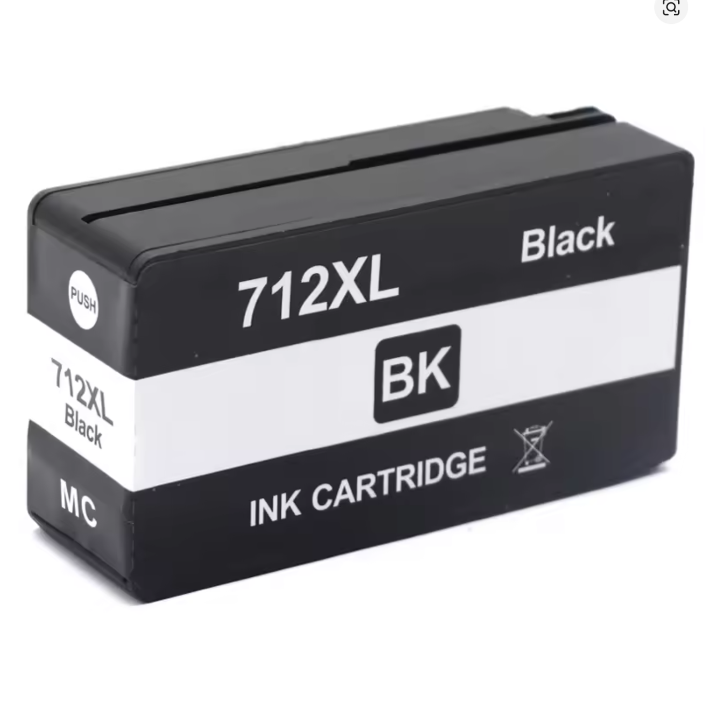 Compatible HP 712 Black 80ml Ink Cartridge 3ED29A