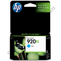 Genuine HP 920XL Cyan (CD972AA) Ink Cartridge