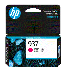 Genuine HP 937 Magenta (4S6W3NA) Ink Cartridge