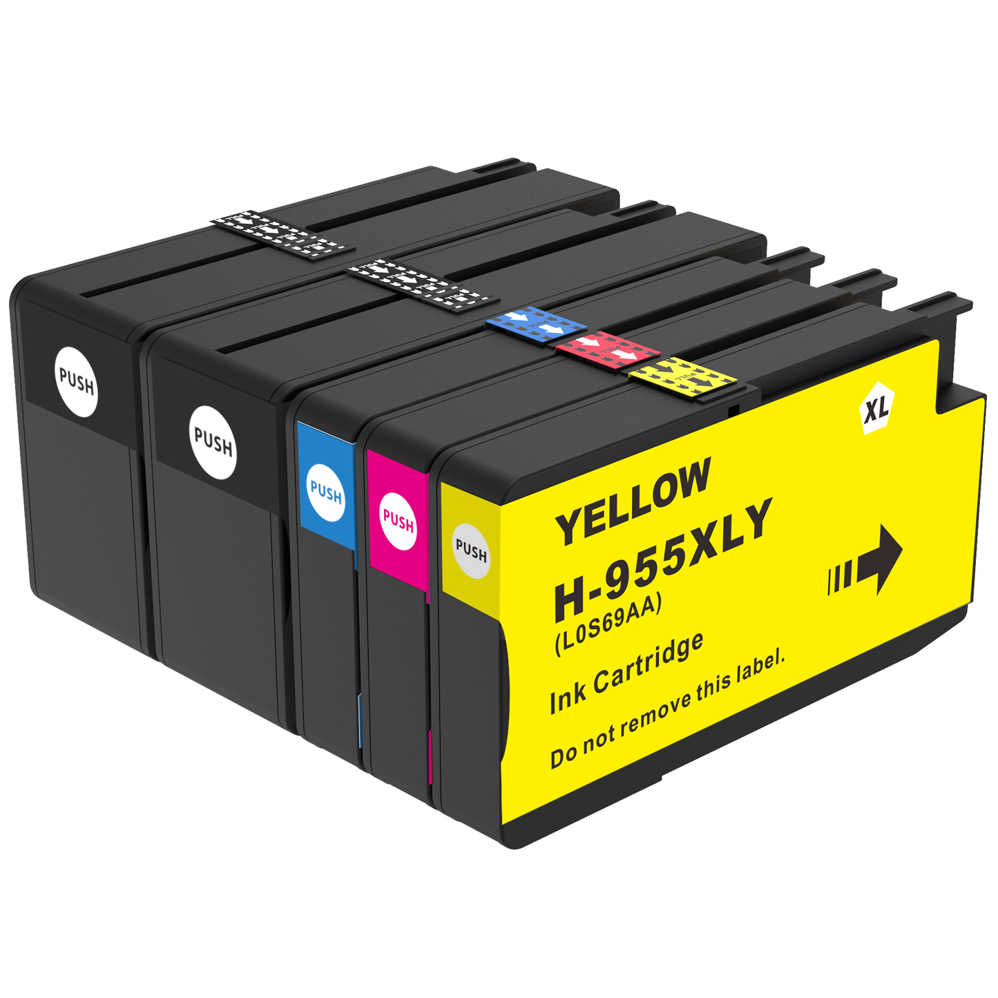 5 x Compatible HP 955XL Ink Cartridges (2B,1C,1M,1Y)