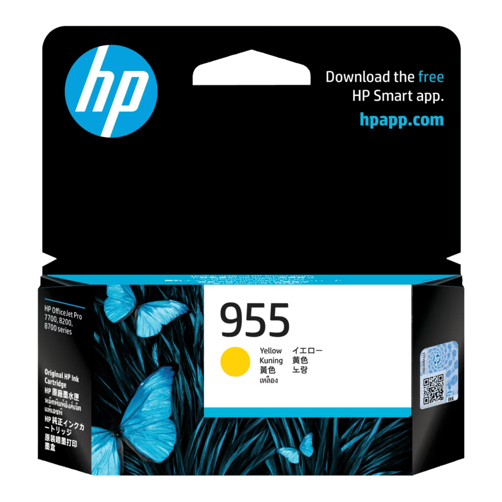 Genuine HP 955 Yellow (L0S57AA) Ink Cartridge