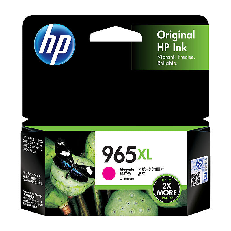 Genuine HP 965XL Magenta (3JA82AA) Ink Cartridge