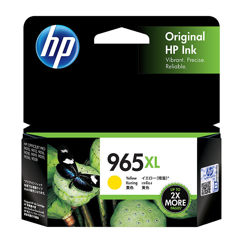 Genuine HP 965XL Yellow (3JA83AA) Ink Cartridge