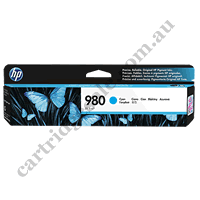 Genuine HP 980 Cyan (D8J07A) Ink Cartridge