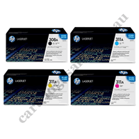 A Set Genuine HP Q2670A 2681A - 83A Toner Cartridges B/C/M/Y