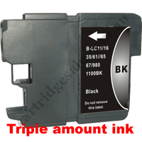 Compatible Brother LC38Bk Black Ink Cartridge High Yield