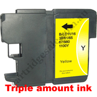 Compatible Brother LC38Y Yellow Ink Cartridge High Yield