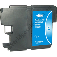 Compatible Brother LC67HYC High Yield Cyan Ink Cartridge
