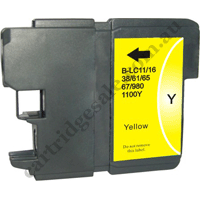 Compatible Brother LC67HYY High Yield Yellow Ink Cartridge