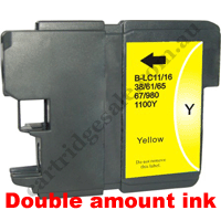Compatible Brother LC67Y Yellow Ink Cartridge High Yield