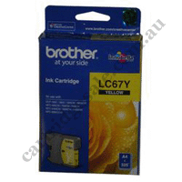 Genuine Brother LC67Y Yellow Ink Cartridge